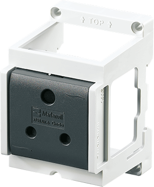 Connectwell - Din Rail Mounted Socket & Switch - CDINS6