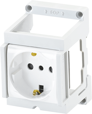 Connectwell - Din Rail Mounted Socket & Switch - CDINSI