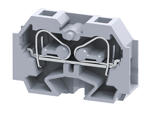 Connectwell - Panel Mount Terminal Block - Spring Clamp Terminal Blocks - CM4S