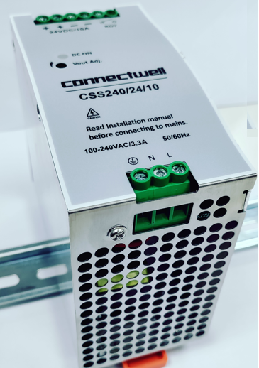 Connectwell - Standard SMPS - Single Phase Input - 24VDC Output - CSS240/24/10