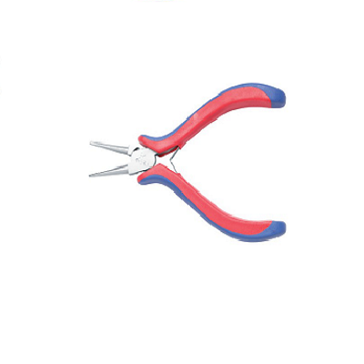 MINI ROUND NOSE PLIERS, DUAL SPRING SHEET (4.5')
