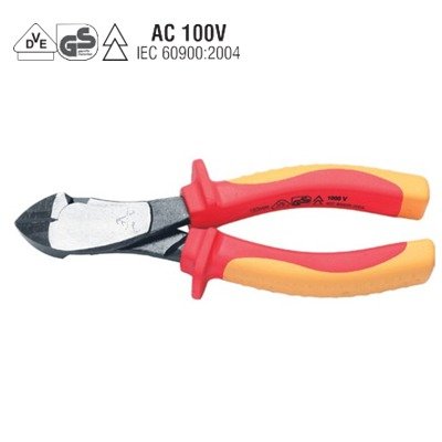 VDE HEAVY DUTY DIAGONAL CUTTING PLIERS (7')